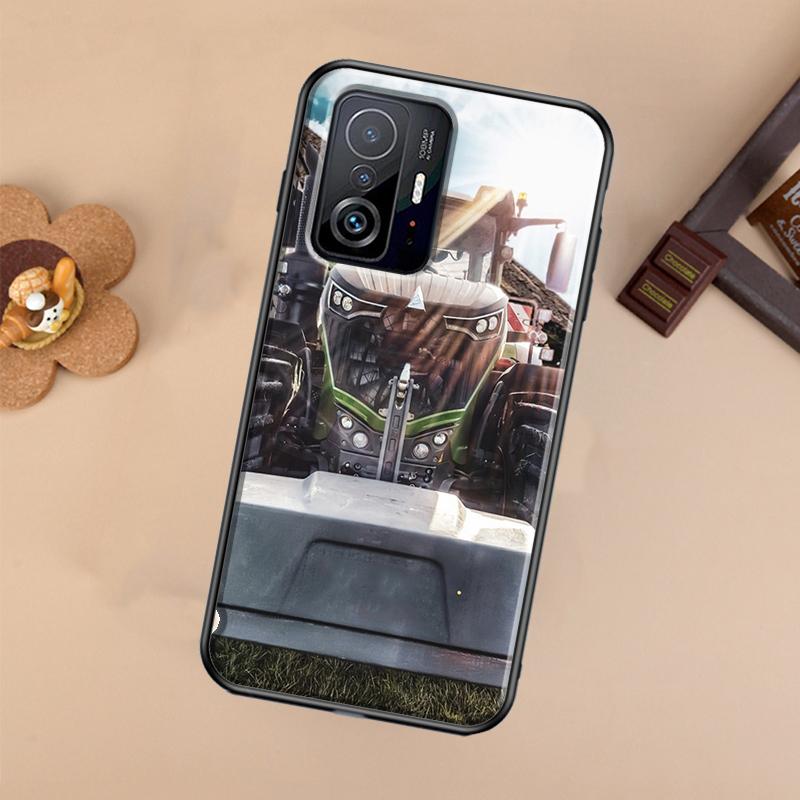 Tractor Car Case For Xiaomi 13 14 Ultra 11T 12T 13T 14T Pro POCO X7 Pro X3 X5 X6 F3 F5 F6 M6 Pro Cover