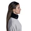 BUFF Merino Lightweight Tube Scarf, Unisex Black Neck Warmer