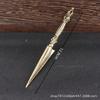 Brass Magic Pure Copper Vajra Handheld Hand Pieces Ornaments Super Long Triangular Pestle Tibetan Supplies