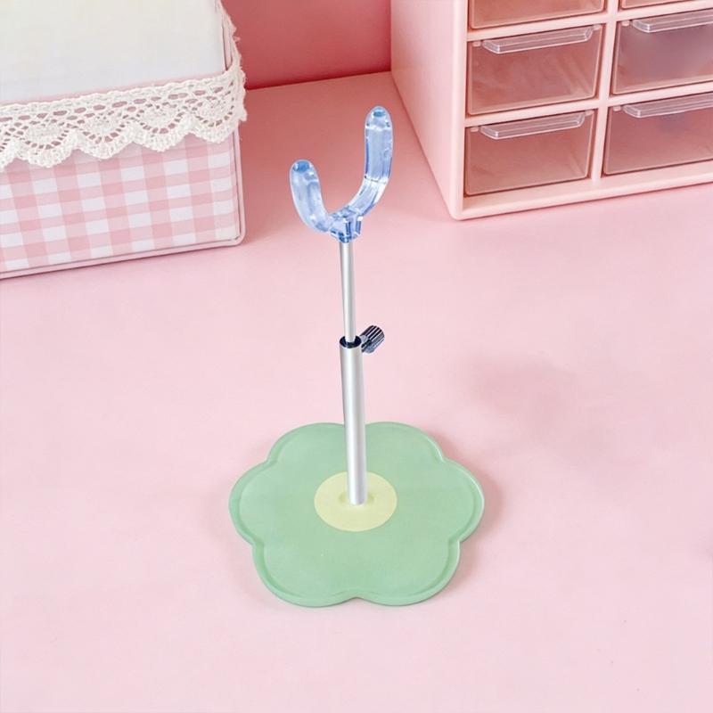 Adjustable Creative Doll Stand Flower Base For Display ABS Easy Assembly Universal For Most Figurines