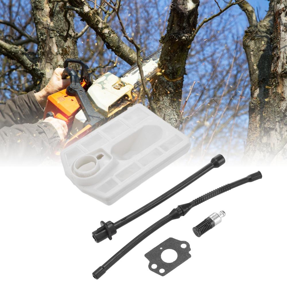 Black and White Chainsaw Air Filter Kit Replacement Air Filter Kit for 4500 5200 5800 Chainsaw