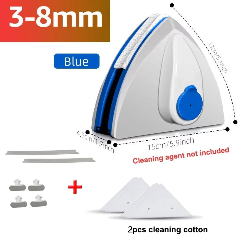 

Double Sided Magnet Windows Cleaner Automatic Drainage Wiper Glass Window Washer Household Cleaning Tool For Window Washing