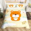 New Cute Farm Animals Duvet Cover King Size Cartoon Sheep Quilt Cover for Kids Boys Girls Teens Cute Animal Bed Set 3 Piece Set