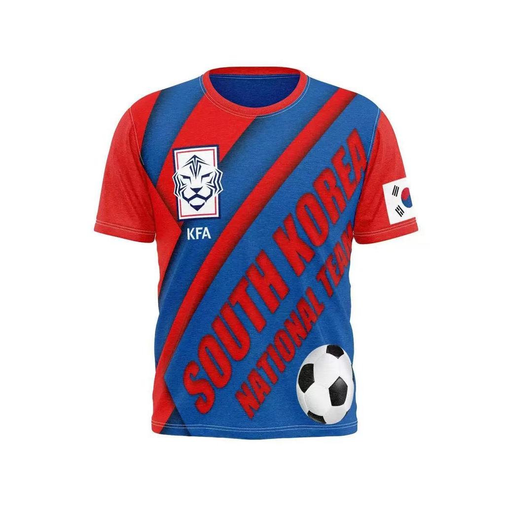 3D Digital Printing T-Shirt Teen Men's Short Sleeve Top Versatile Breathable