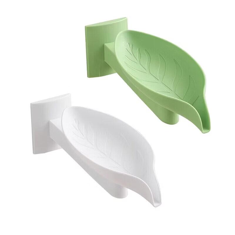 Adjustable Leaf Shape Suction Cup Soap Dish