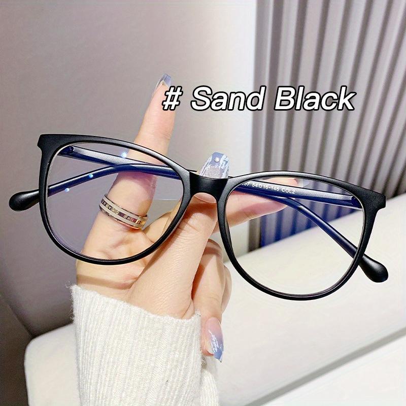 Fashion Glasses for Women Retro Transparent Glasses Anti Blue Light Eyeglass Frame Luxury Brand Design Four Seasons Spectac