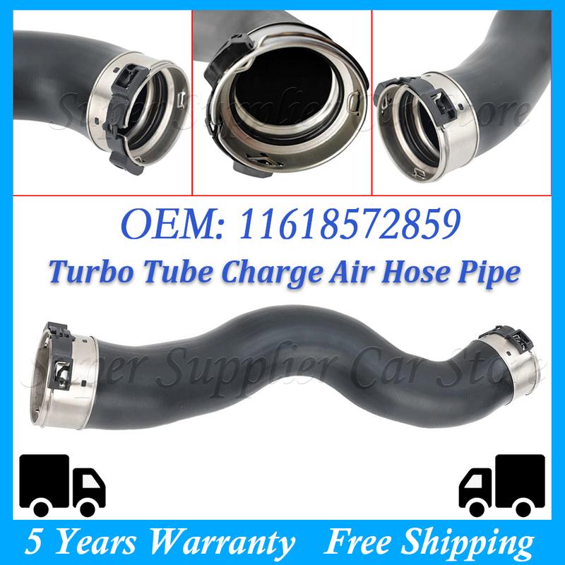 

New Engine Intercooler Turbo Tube Charge Air Hose Pipe For BMW 5 Series G30 G31 520d 520dX For BMW 7 Series G11 G12 11618572859