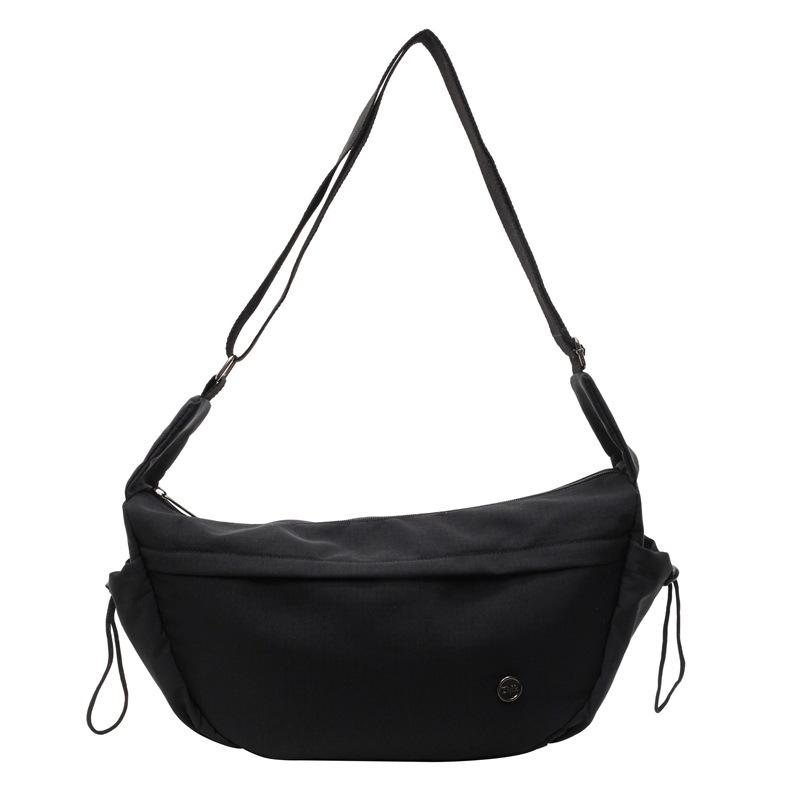 

Сумка хобо женская сумка через плечо сумка для поездок подмышкой чёрный