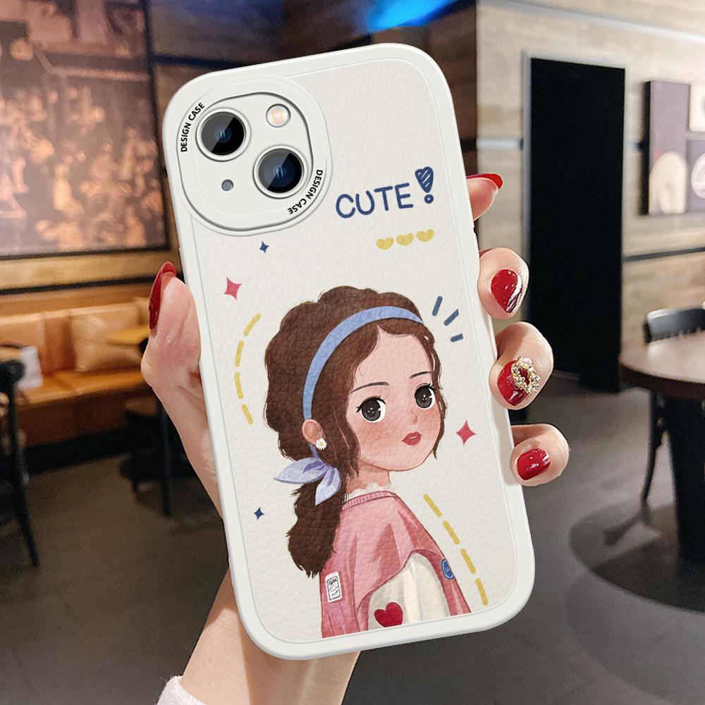 Beliebte PU-Leder-Handyhülle für iPhone Samsung Galaxy Xiaomi Redmi VIVO OPPO HUAWEI Honor Infinix Soft Back Cover Coque