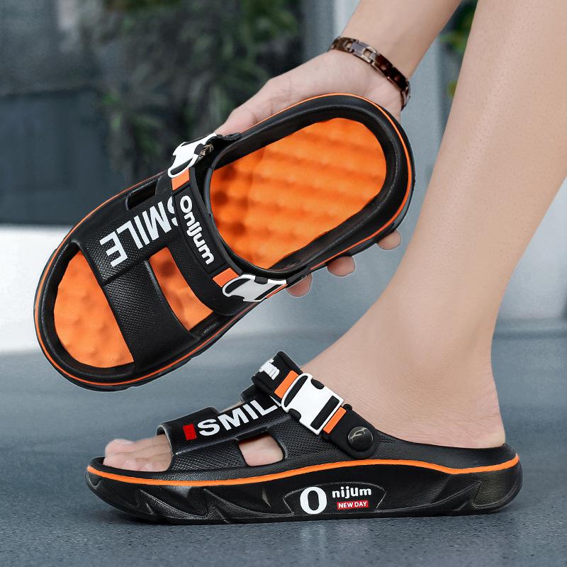 Graduation travel sandals summer new dual-purpose cool slippers couple outdoor leisure seaside beach sandals