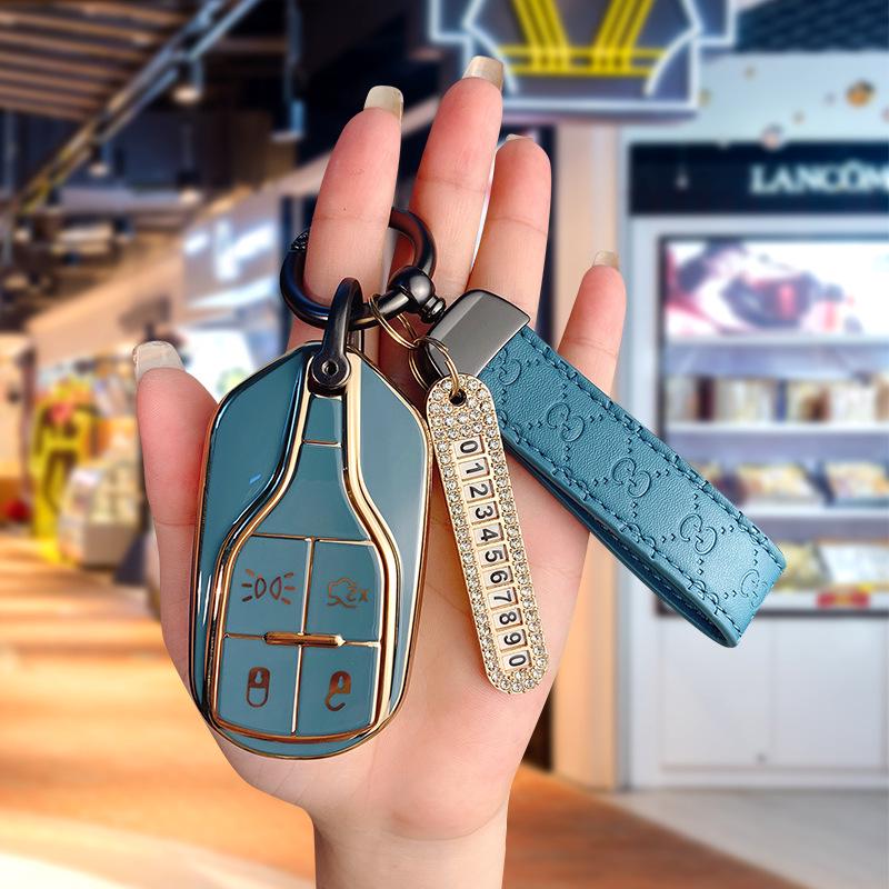 Maserati Key Case for Women - Levante & Ghibli Premium Protection