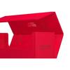 Ultimate guard arkhive 400+ xenoskin monocolor box - red
