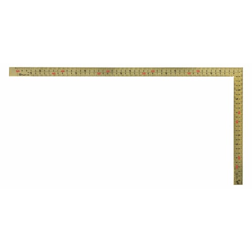 Kinwashi Gold Curved Ruler, 50cm, Thick and Wide, Durable, Ink-Repelling, Easy-to-Read Graduations, GMT-50CKD