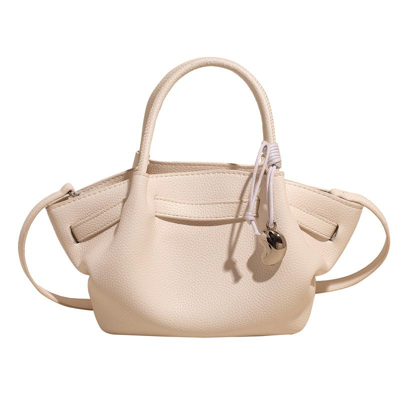Retro Portable Bucket Bag Women's Spring New Light Luxury High Texture Casual Shoulder Messenger Bag