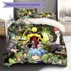 Alien Teacher Pattern Bedding Quilt Set Quilt Cover Pillowcase Home Decoration Birthday Gift (1 * Duvet Cover + 2 * Pillowcase, Without Core)