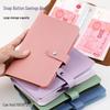 International Currency and Coin Collection Album with Money Clip and Ledger