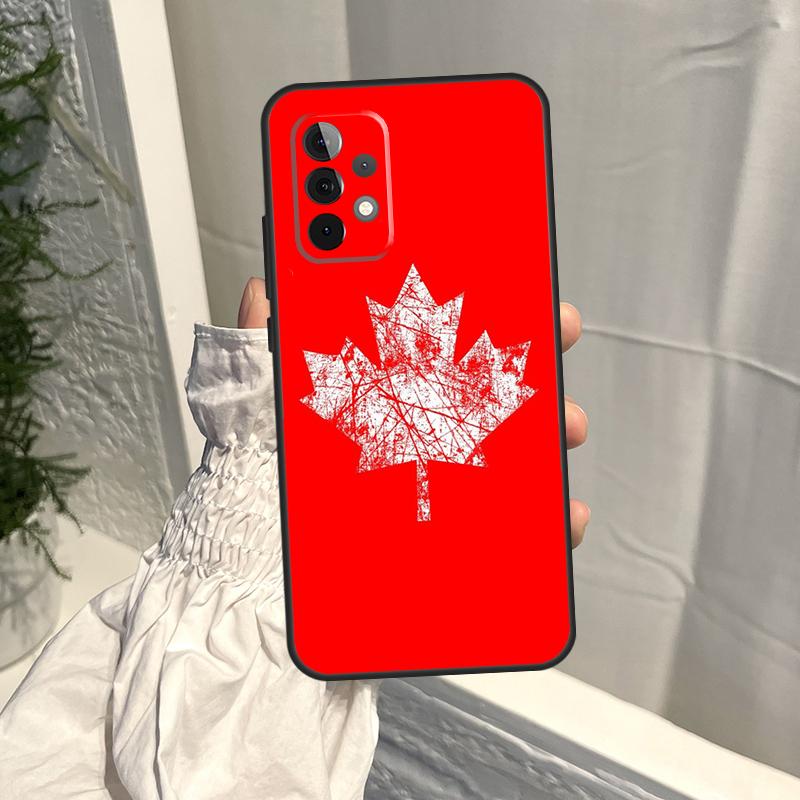 Canada Canadian Flag Case For Samsung Galaxy A54 A34 A52 A21S A12 A22 A32 A14 A13 A23 A33 A53 A73 A51 A71 Cover