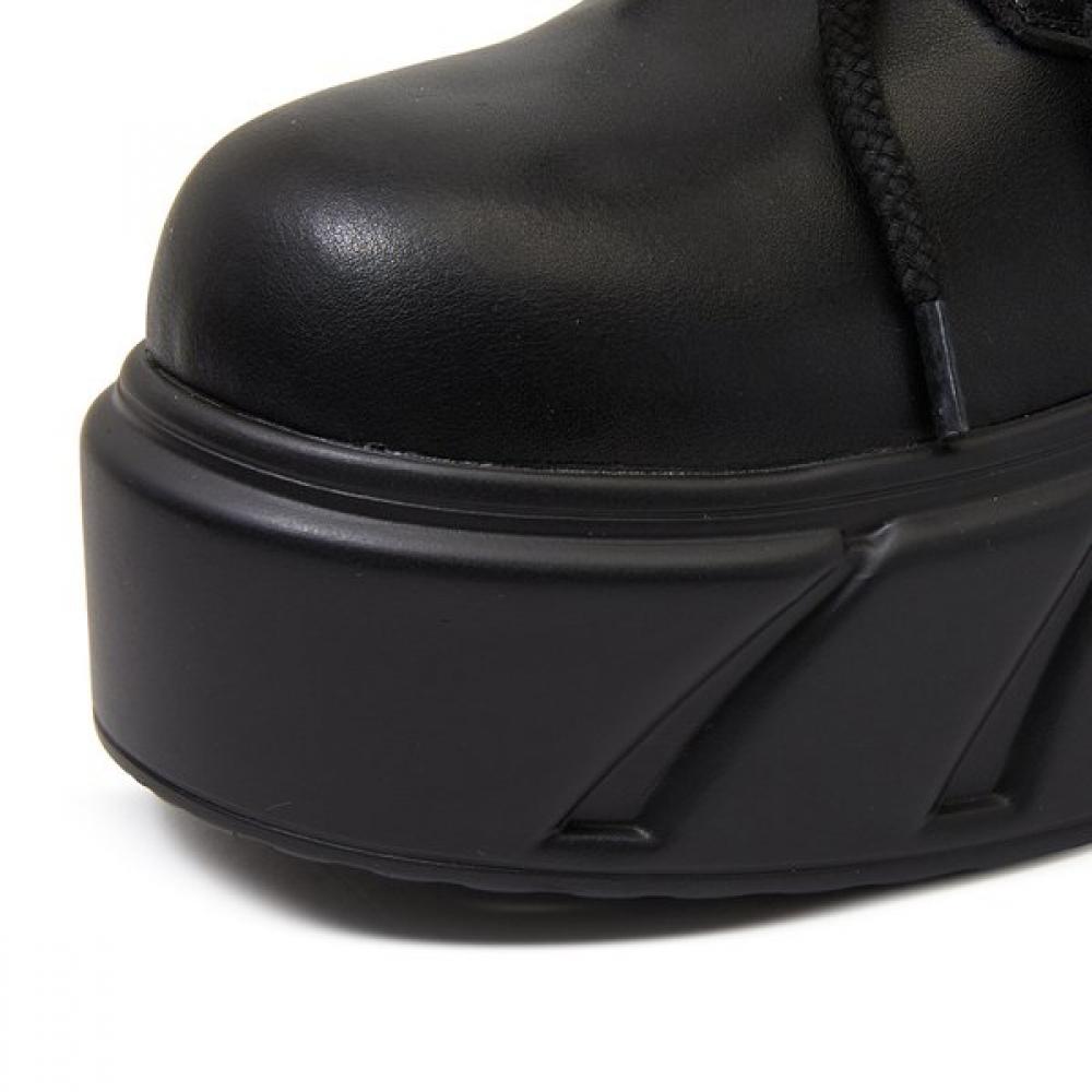 EGOIST Lace Up Loafer   Leg Warmer  Es2as360 