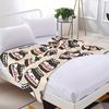 Cartoon Nutella Flannel Blanket - Hazelnut Spread | Soft Tear-Resistant | All-Season Home Decor & Playful Gift