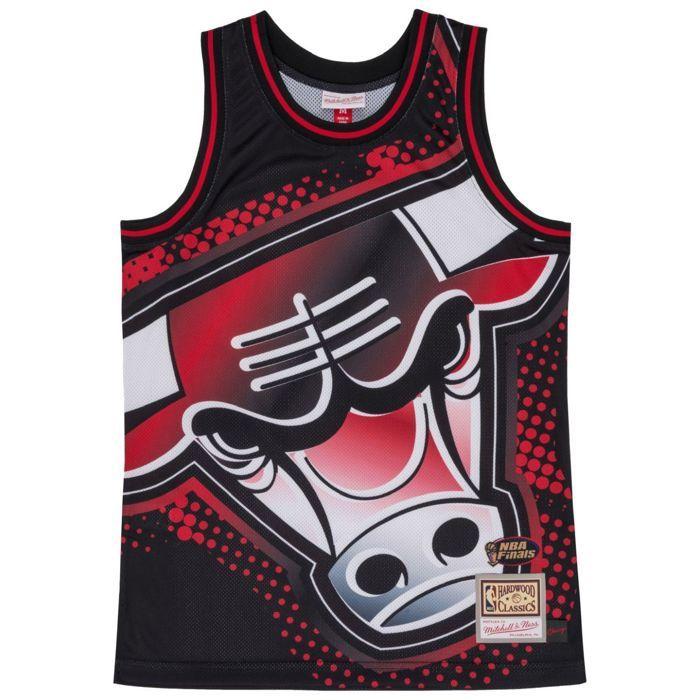 M&amp;N Big Face 7.0 Fashion Tank Top Jersey Chicago Bulls