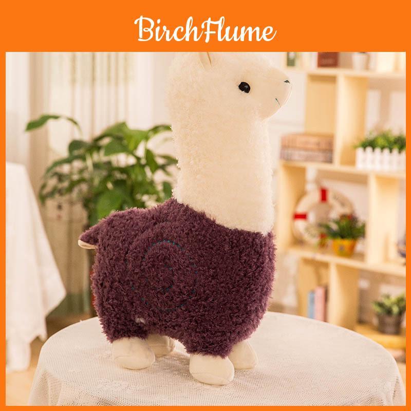Adorabile Peluche Alpaca Giocattolo con Design di Pecorella Carina in Vari Colori
