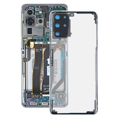 Für Samsung Galaxy S20+ SM-G985 SM-G985F SM-G985F/DS Glas Transparente Batterie Rückseite (Transparent)