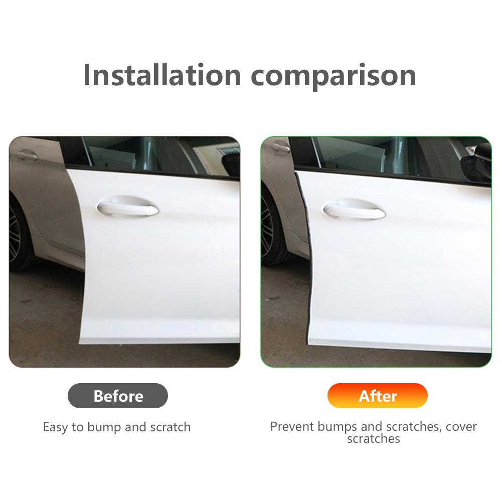 2M Universal Car Door Edge Protector Strips Auto Door Guard Protective Strips Automobiles Doors Trunk Hood Seal Sealant Strip