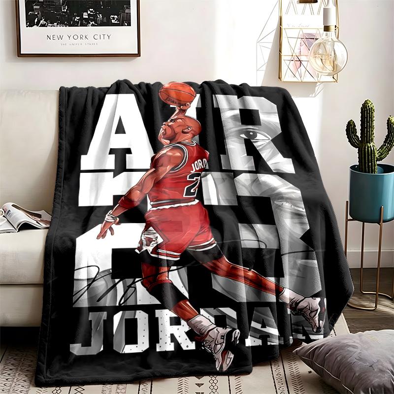 Chicago Bulls Thema Personalisierte Outdoor Flanelldecken Weich Und Geeignet Für Alle Jahreszeiten Perfekt Für Sofas Betten Und Camping