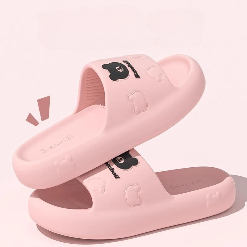 

Couple s Slippers 2025 Summer Outdoor Women Cute Cartoon Platform Sandals Lightweight Comfortable Indoor Non Slip Men Home Shoes 44-45