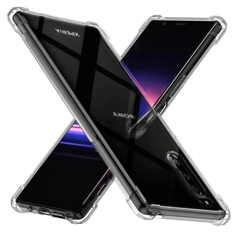 

Gradient Silicone TPU Case for Sony Xperia 1 VI 10 V 5 IV III Protective Cover Shockproof Transparent Fundas Coque Capa For Xperia 10 IV