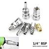 Quick Coupling Set for Air Tools 18pcs Pneumatic Connectors with High Pressure Resistance for Smooth Operation