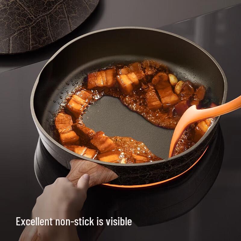 Maibale Titanium Basalt Non-stick Frying Wok