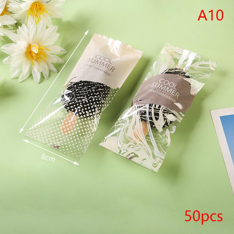 

100 шт. Прозорий пакет для морозива із запайкою, Пластиковий пакет для домашнього ескімо, Пакувальні пакети для морозива ручної роботи A10-50PCS