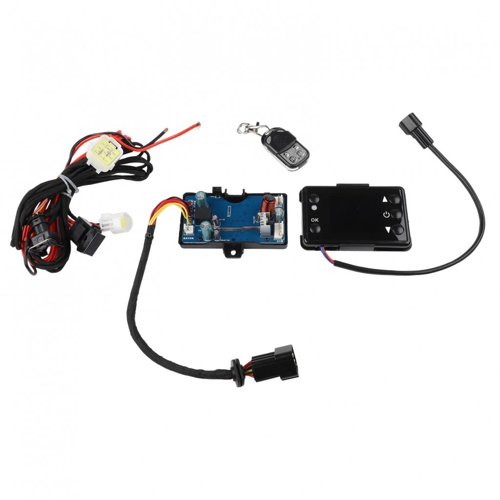12V 24V Diesels Air Heater LCD Monitor Switch, Control Board With Remote Control