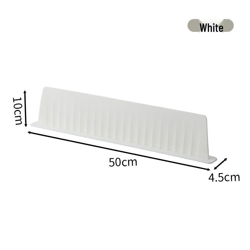 Korean Silicone Sink Splash Guard - Anti-Splash Strip with Suction Cup for Kitchen Countertops
