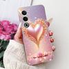 For OPPO K12x A80 Case 2024 New Fashion Love Heart Soft Silicone Back Cover For OPPO A3 Pro 5G CPH2639 A 80 K 12x CPH2667 Bumper