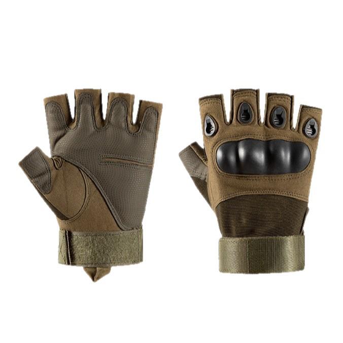 Mănuși tactice unisex cu degete complete și jumătate pentru exterior, pentru ciclism, sport și antrenament militar