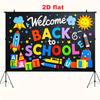 Back To School Photo Booth Backdrop, Chalkboard Classroom Welcome Decor