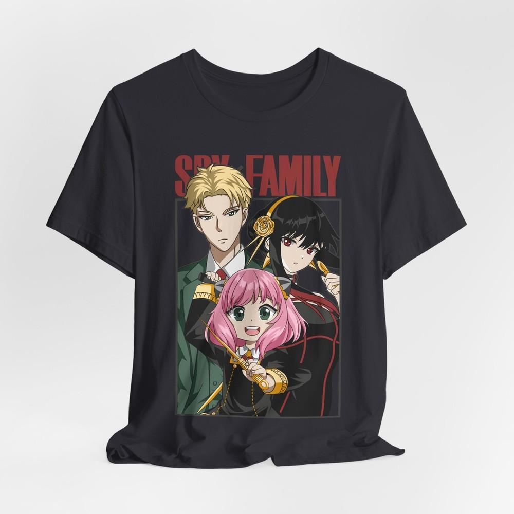 Spy X Family Anime Graphic Tee - Unisex Jersey Short Sleeve T-Shirt, Unisexga Lover