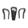 Carbon Fiber Shifter Cover Knob Trim For Mazda CX-30 CX30 -2025 Car Center Console Gear Shift