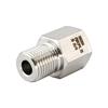 Stainless Steel 304 Thread Adapter Reducer: Female M12X1.75 To Male G1/4 BSP (1191)