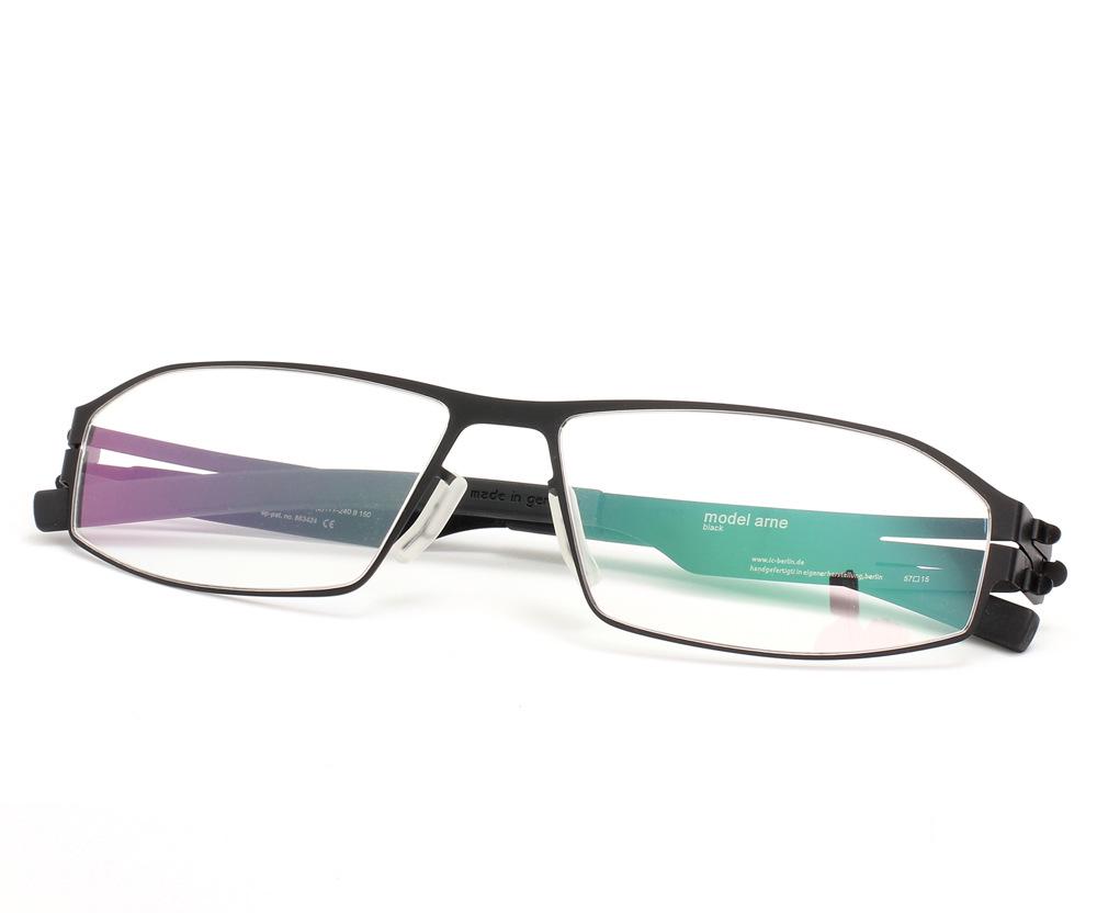 Ultra-light German Screwless Metal Glasses Frame for Men's Myopia