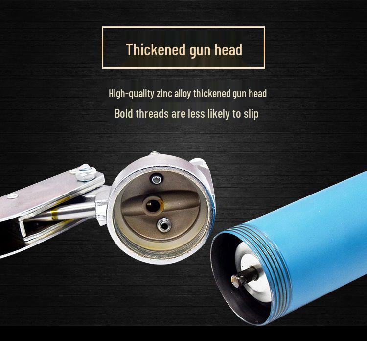 Industrial-Grade Transparent High-Pressure Grease Gun for Excavator Maintenance