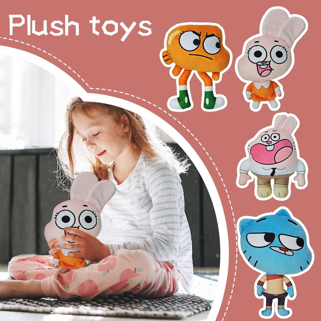 Poupée en peluche mignonne, jouet, cadeau, Style dessin animé, poupée de chiffon pour enfants