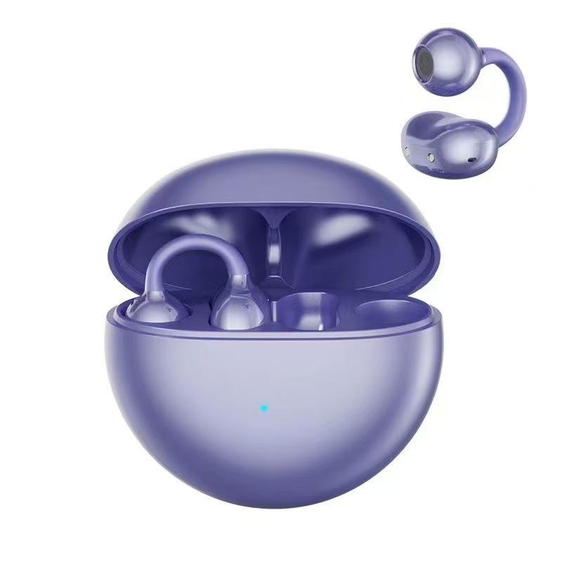 The New Hot-selling Q72 Electroplated Bone Conduction Ear Clip Bluetooth Headset Is Not In the Ear, Comfortable To Wear and Long Battery Life Headset