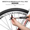 Mini Bike Pump Aluminum Alloy Portable Hand Tire Tube Inflator For Schrader Presta Valve AV FV MTB Road Bicycle CO2 Air Pump