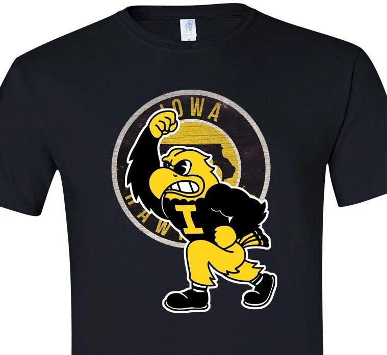 Herky the Hawk - Iowa Hawkeyes - University of Iowa - Toddler, Youth & Adult XL