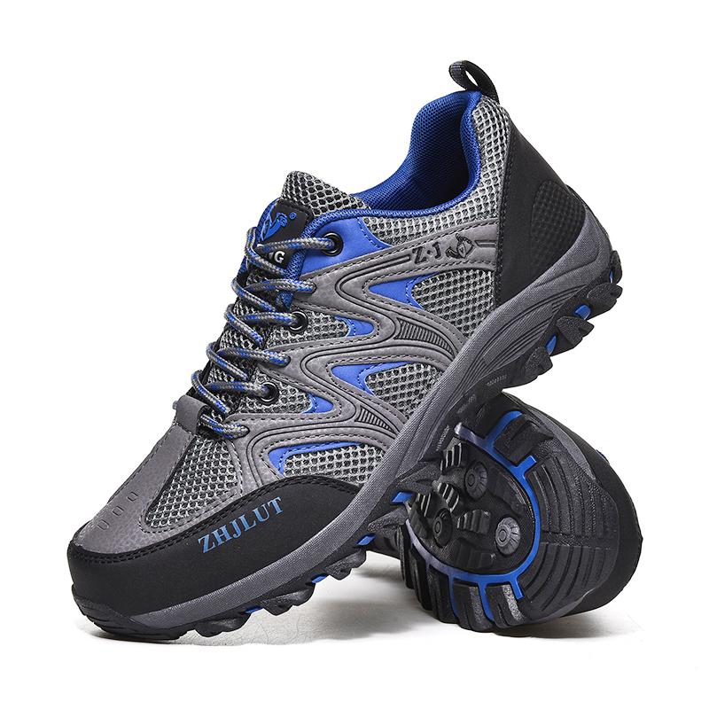 36-44Men's/Women's Mesh Breathable Hiking Shoes Fashion Wear-resistant Non-slip Hiking Sneakers