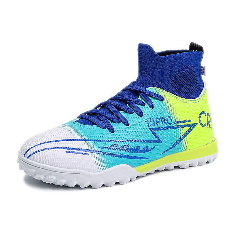 

Childrens Football Shoes High Gang TF Original Social Artificial Grass Indoor Anti Slip Training Match Specific Football Boots 31