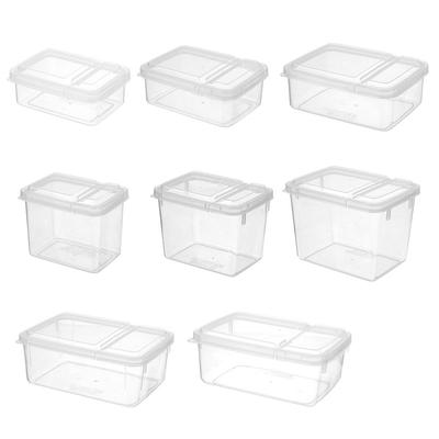 Tableware Flip Cover Design Food Bento Box Prep Lunch Boxes Picnic Snack Meal Storage Container